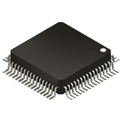 NXP MK50DX128CLH7, 32bit ARM Cortex M4 Microcontroller, Kinetis K5x, 72MHz, 160 kB Flash, 64-Pin LQFP