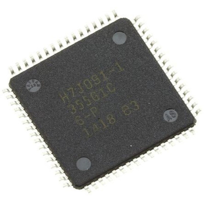Microchip ATMEGA1281V-8AU, 8bit AVR Microcontroller, ATmega, 8MHz, 128 kB Flash, 64-Pin TQFP