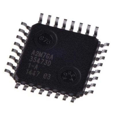Microchip ATMEGA328P-AU, 8bit AVR Microcontroller, ATmega, 20MHz, 32 kB Flash, 32-Pin TQFP