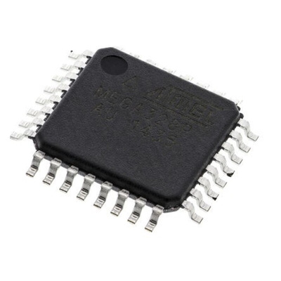 Microchip ATMEGA328P-AU, 8bit AVR Microcontroller, ATmega, 20MHz, 32 kB Flash, 32-Pin TQFP