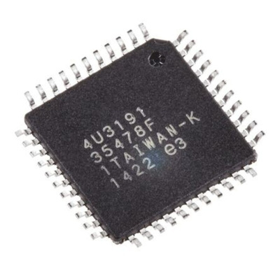 Microchip ATMEGA644A-AU, 8bit AVR Microcontroller, ATmega644A, 20MHz, 64 kB Flash, 44-Pin TQFP