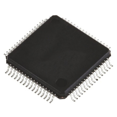 STMicroelectronics STM32F071RBT7TR, 32bit ARM Cortex M0 Microcontroller, STM32F0, 48MHz, 128 kB Flash, 64-Pin LQFP