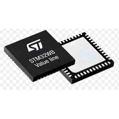 STMicroelectronics STM32WB50CGU5, 32bit ARM Cortex M0+, ARM Cortex M4 Microcontroller, STM32WB, 32MHz, 192 kB Flash,