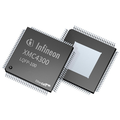 Infineon XMC4300F100F256AAXQMA1, 32bit ARM Cortex M4 Microcontroller, XMC4000, 144MHz, 256 kB Flash, 100-Pin LQFP