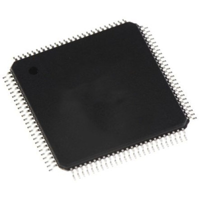 Infineon CY8C4149AZI-S598, 12bit ARM Cortex M0+ Microcontroller, PSoC™ 4100S Max, 48MHz, 384 KB Flash, 100-Pin TQFP