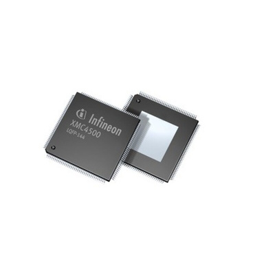 Infineon XMC4500E144X1024ACXQSA1 32-bit ARM Cortex M4 Microcontroller, XMC4500, 144-Pin LFBGA