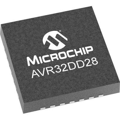 Microchip AVR32DD28-I/STX, 8bit AVR Microcontroller, AVR, 24MHz, 32 KB Flash, 28-Pin SOIC