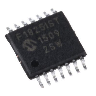 Microchip PIC16F1825-I/ST , 8bit PIC Microcontroller, PIC16F, 32MHz, 14 kB Flash, 14-Pin TSSOP