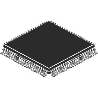 STMicroelectronics STM32F405VGT6V, 32bit ARM Cortex M4 Microcontroller, STM32F4, 168MHz, 1.024 MB Flash, 100-Pin LQFP