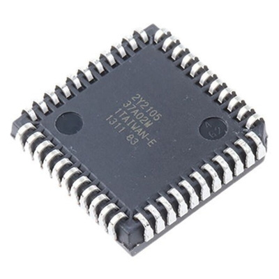 Microchip AT89S52-24JU, 8bit 8051 Microcontroller, AT89, 24MHz, 8 kB Flash, 44-Pin PLCC