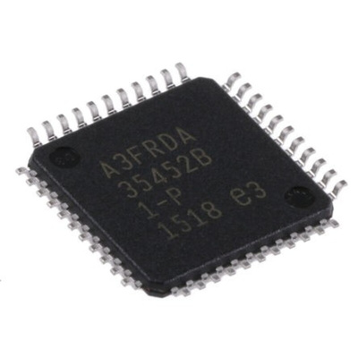 Microchip ATMEGA1284-AU, 8bit AVR Microcontroller, ATmega, 20MHz, 128 kB Flash, 44-Pin TQFP
