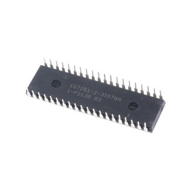 Microchip ATMEGA162-16PU, 8bit AVR Microcontroller, ATmega, 16MHz, 16 kB Flash, 40-Pin PDIP