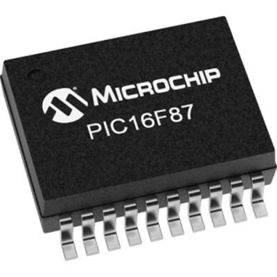 Microchip PIC16LF87-I/SS, 8bit PIC Microcontroller, PIC16LF, 20MHz, 7 kB Flash, 20-Pin SSOP