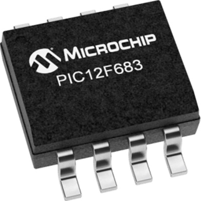 Microchip PIC12F683T-I/SN, 8bit PIC Microcontroller, PIC12F, 20MHz, 3.5 kB Flash, 8-Pin SOIC