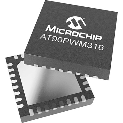 Microchip AT90PWM316-16MU, 8bit AVR Microcontroller, Microcontrollers, 20MHz, 8 kB Flash, 32-Pin VQFN