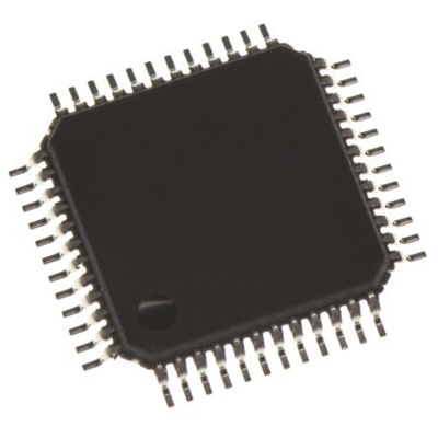 Microchip AVR64DB48-I/PT, 12bit AVR Microcontroller MCU, AVR, 24MHz, 64 kB Flash, 48-Pin TQFP