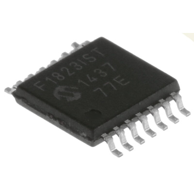 Microchip PIC16F1823-I/ST, 8bit PIC Microcontroller, PIC16F, 32MHz, 256 B, 2K x 14 words Flash, 14-Pin TSSOP