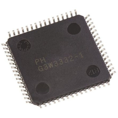 Microchip AT90CAN32-16AU, 8bit AVR Microcontroller, AT90, 16MHz, 32 kB Flash, 64-Pin TQFP