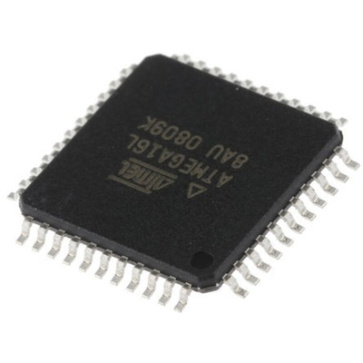 Microchip ATMEGA16L-8AU, 8bit AVR Microcontroller, ATmega, 8MHz, 16 kB Flash, 44-Pin TQFP