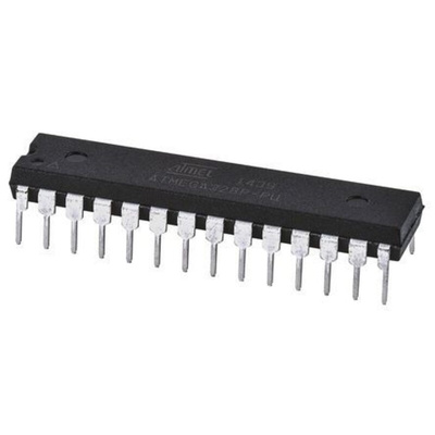 Microchip ATMEGA328P-PU, 8bit AVR Microcontroller, ATmega, 20MHz, 32 kB Flash, 28-Pin PDIP