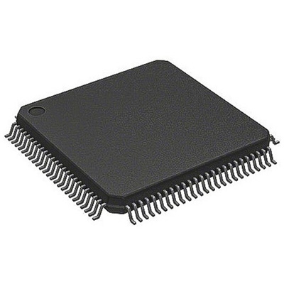 Microchip ATSAME70N19B-AN, 32bit ARM Cortex M7 Microcontroller, SAME70, 300MHz, 512 MB Flash, 100-Pin LQFP