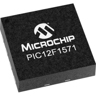 Microchip PIC12F1571-E/SN, 8bit PIC Microcontroller, PIC12F, 32MHz, 1 kwords Flash, 8-Pin SOIC
