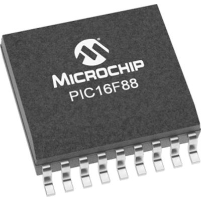 Microchip PIC16LF88-I/SO, 8bit PIC Microcontroller, PIC16LF, 20MHz, 7 kB Flash, 18-Pin SOIC