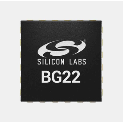 Silicon Labs EFR32BG22C224F512GN32-C Microcontroller MCU, 32-Pin TQFN