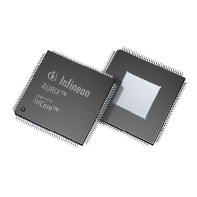 Infineon TC275T64F200WDCKXUMA1, 64bit TriCore Microcontroller, TriCore, 200MHz, 4.096 MB Flash, 176-Pin LQFP
