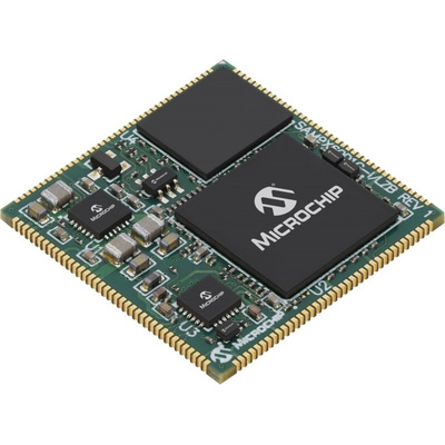 Microchip SAM9X60D1G-I/LZB, ARM926EJ-S Microprocessor SAM9X60 600MHz