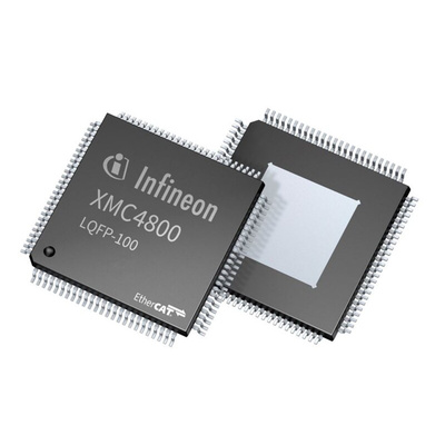 Infineon XMC4800F100K2048AAXQMA1, 32bit ARM Cortex M4 Microcontroller, XMC4800, 144MHz, 2.048 MB Flash, 100-Pin LFBGA