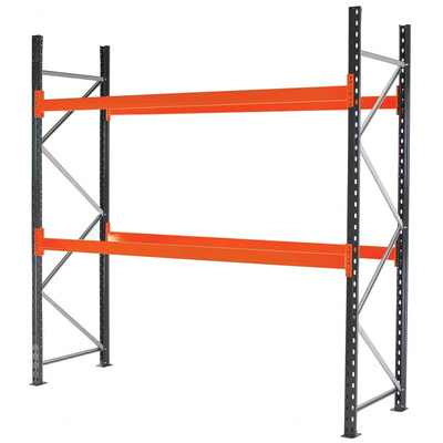 RS PRO 2 Shelf Pallet Shelving System Beams, 2000kg Load