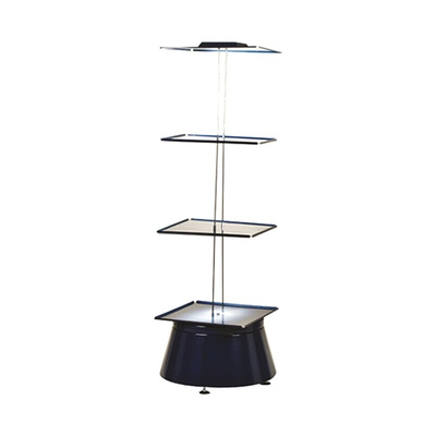Raaco Empty Cabinet Turntable, Steel, 1760mm x 680mm x 680mm, Blue