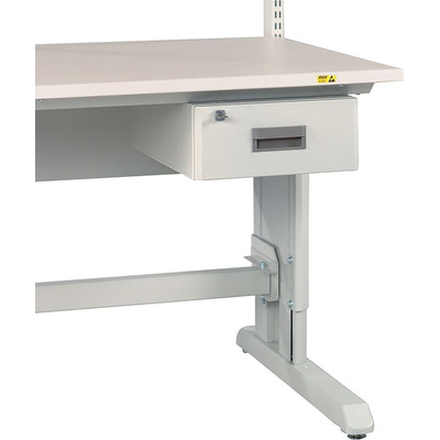 Treston 1 Drawer Unit, 150mm x 300mm x 454mm, White