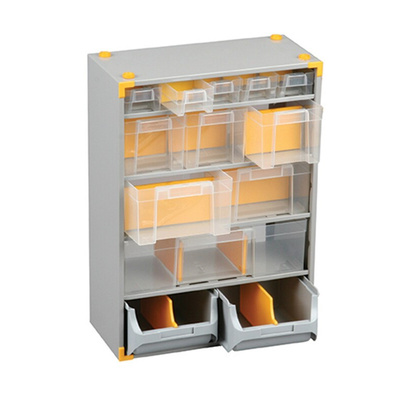 RS PRO Drawer Unit, 430mm x 300mm x 165mm