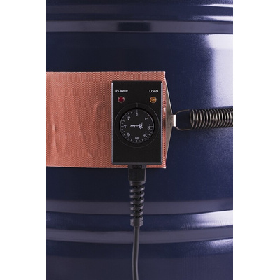 RS PRO Silicone Side Drum Heater, 125 x 1665mm, 200l