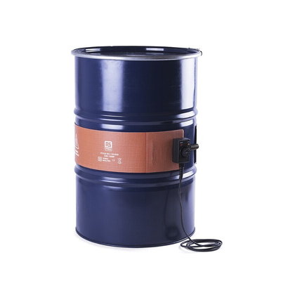 RS PRO Silicone Side Drum Heater, 180 x 1665mm, 200l