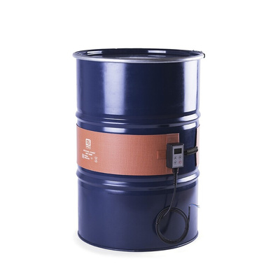 RS PRO Silicone Side Drum Heater, 180 x 1665mm, 200l