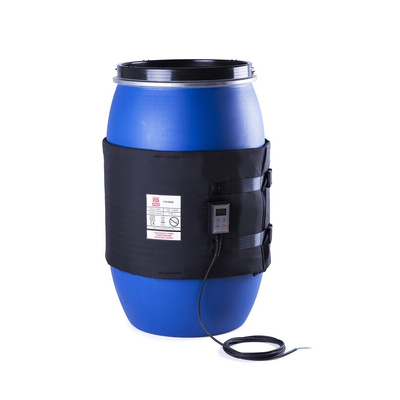 RS PRO Polyester Side Drum Heating Jacket, 450 x 1950mm, 200l