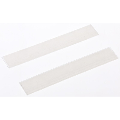 Raaco Drawer Labels, 10mm x 64mm x 1mm, White