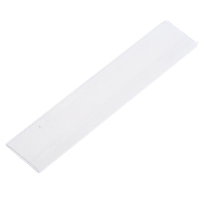 Raaco Drawer Labels, 10mm x 52mm x 1mm, White