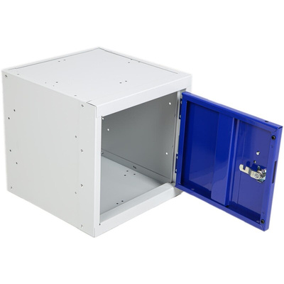 RS PRO 1 Door Blue Locker, 305 mm x 305 mm x 305mm
