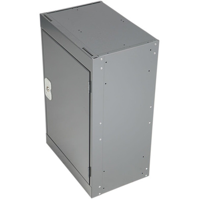RS PRO 1 Door Steel Grey Tool Locker, 684 mm x 450 mm x 300mm