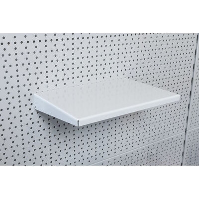 Knipex Silver 1 Shelf Steel Quickshelf Shelving System, 200mm x 300mm, 40mm