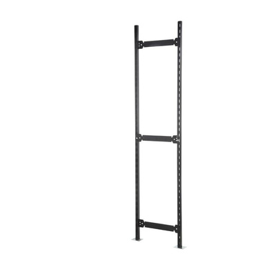 Toprax Black 4 Shelf Steel Long Span Shelving System, 2000mm x 1780mm, 400mm