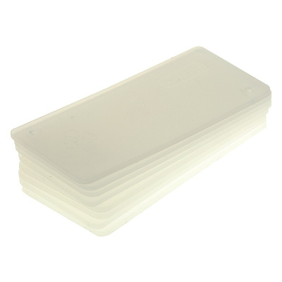 Raaco Drawer Dividers, 31mm x 64mm x 2mm, Clear