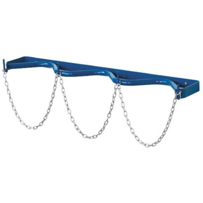 RS PRO 3 Cylinder Gas Cylinder Storage Bracket, 40mm x 965mm x 155mm
