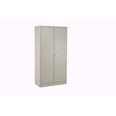 RS PRO Mild Steel Lockable 2 Door Cabinet, 1830mm x 915mm x 457mm