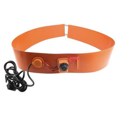 RS PRO Silicone Side Drum Heater, 125 x 1740mm, 200l