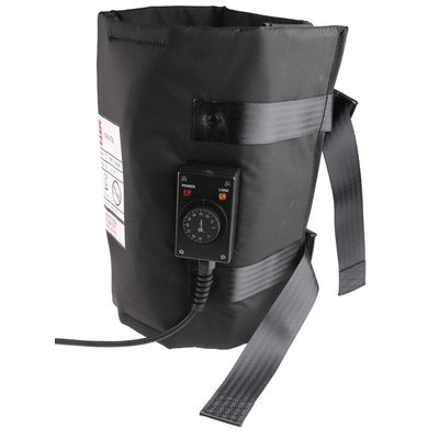 RS PRO Polyester Side Drum Heating Jacket, 400 x 1020mm, 25l